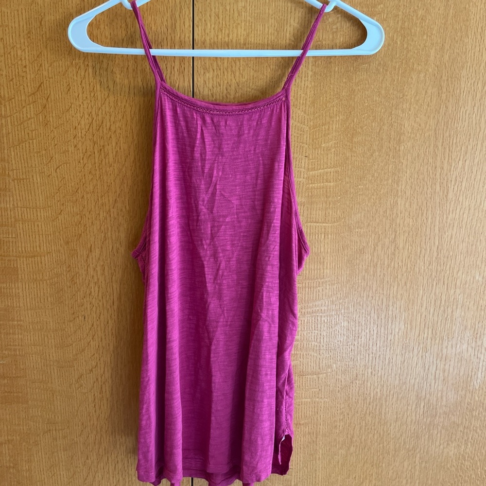 Pink Sleeveless Women's Top